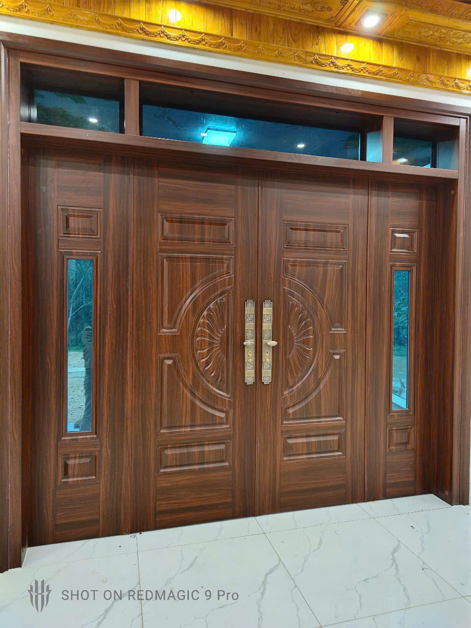 Cửa Huỳnh nguyên tấm  - 4 cánh