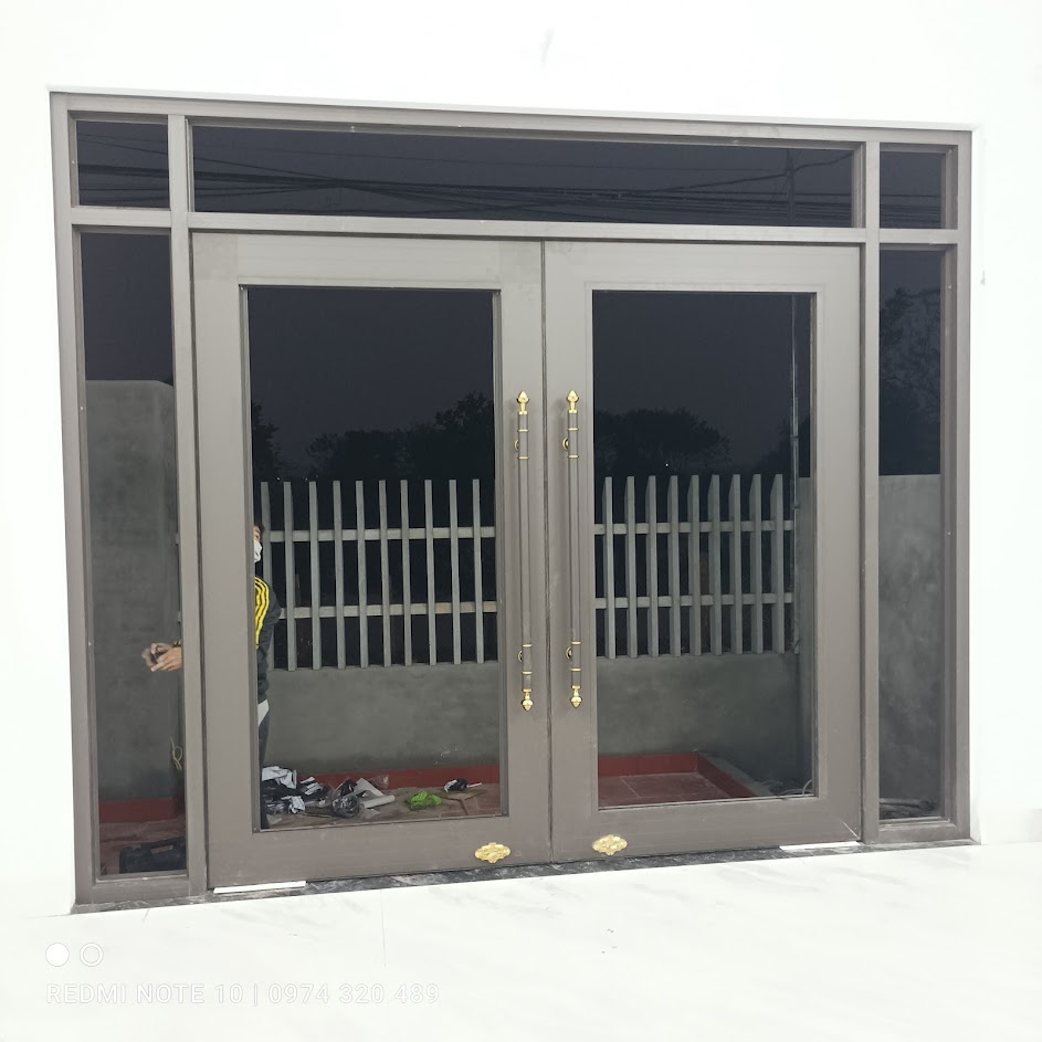 cửa nhôm hệ thủy lực tại bắc ninh